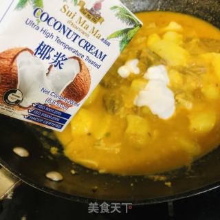 吃了還要再添飯的一道菜——泰式咖喱牛肉的做法步驟：8