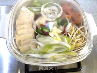 韓國泡菜鍋的做法步驟：12