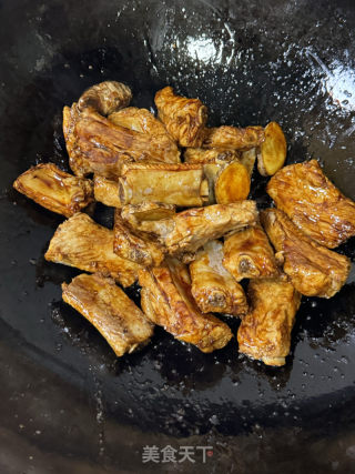 四季豆燉排骨的做法步驟：6