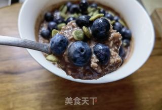 可可藍莓燕麥碗的做法步驟：8
