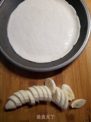 香蕉手抓餅批薩的做法步驟：1
