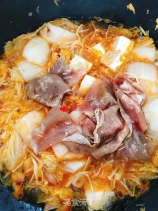 泡菜肥牛的做法步驟：7