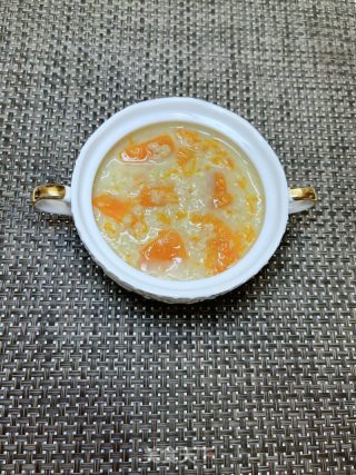 奶香南瓜燕麥粥的做法步驟：10