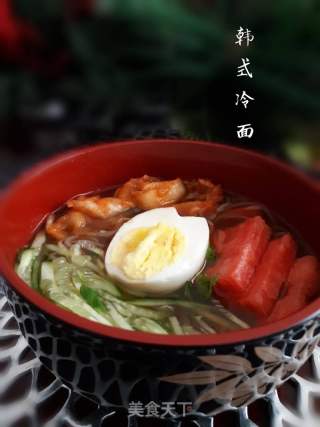 韓式冷面的做法步驟：9
