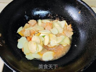 茭白卷章的做法步驟：3