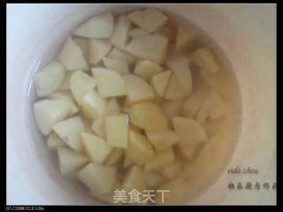 干豆角土豆燜面的做法步驟：2