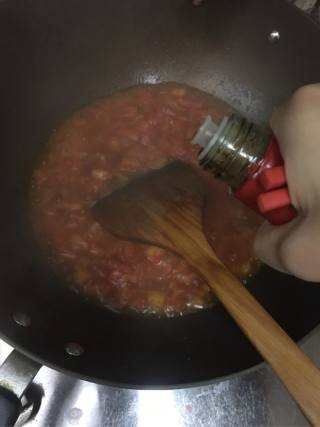海鮮番茄意大利面的做法步驟：8