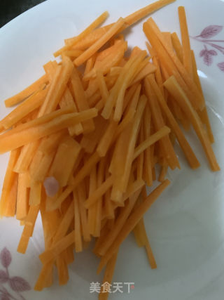 香辣肉絲的做法步驟：2