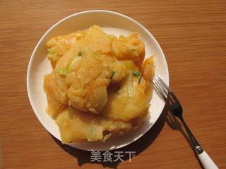 胡蘿卜絲薄餅的做法步驟：7