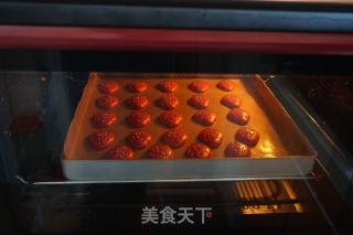 法式草莓馬卡龍的做法步驟：13