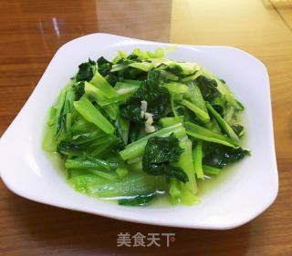 蒜炒小白菜的做法步驟：6