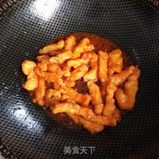 糖醋里脊的做法步驟：9