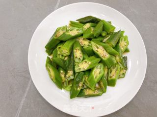 蠔油秋葵的做法步驟：5