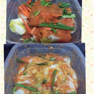 韓式泡菜的做法步驟：4