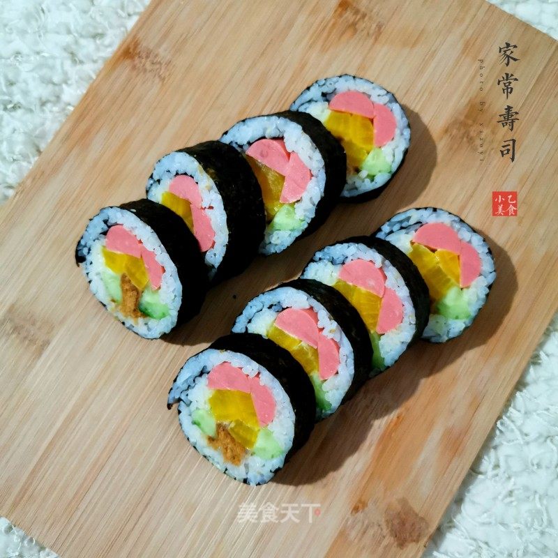 家常壽司的做法