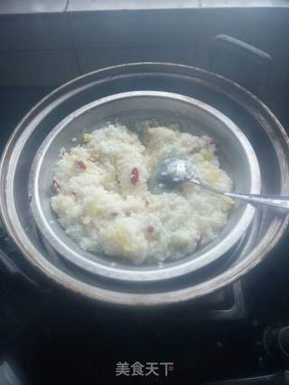 菠蘿飯的做法步驟：2
