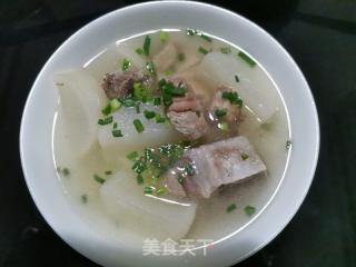 龍骨燉白蘿卜的做法步驟：5