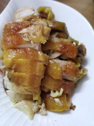 電飯鍋鹽焗雞的做法步驟：9