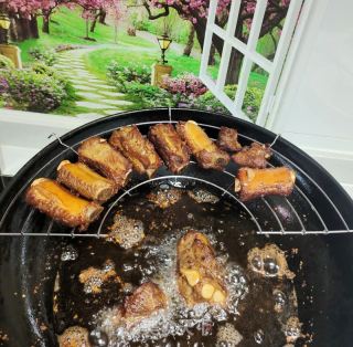 焦香黑豬排的做法步驟：8