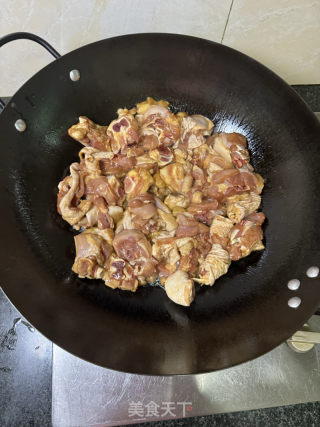 大蔥燒雞腿的做法步驟：7