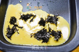 9個月以上輔食紫菜厚蛋燒的做法步驟：6