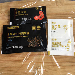 香煎原切牛排的做法步驟：2