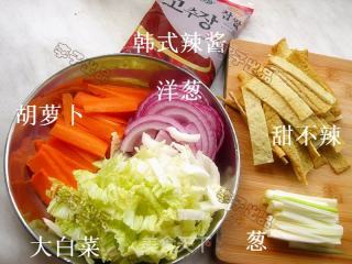 韓式辣炒年糕，自制年糕，冷吃熱吃都好吃的做法步驟：8