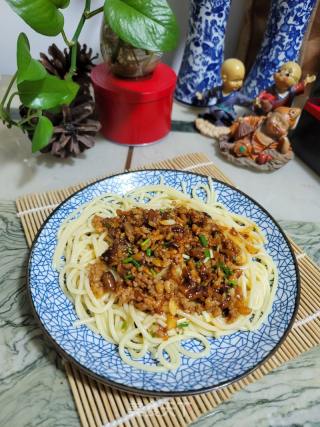 香菇肉醬拌意面的做法步驟：11