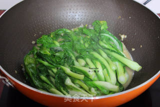 腐乳炒菜心的做法步驟：5