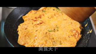 泡菜餅的做法步驟：8