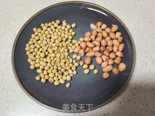 花生黃豆漿的做法步驟：1