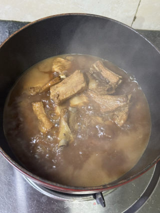 四季豆燉排骨的做法步驟：11