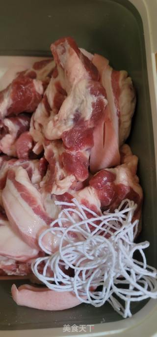 醬香臘肉的做法步驟：4