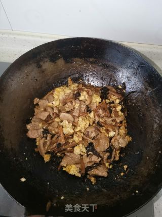 木須肉的做法步驟：7