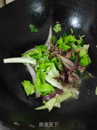辣白菜肉絲年糕湯的做法步驟：6
