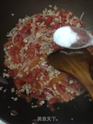 番茄肉醬意大利面的做法步驟：7