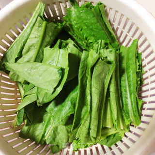蒜香油麥菜的做法步驟：1
