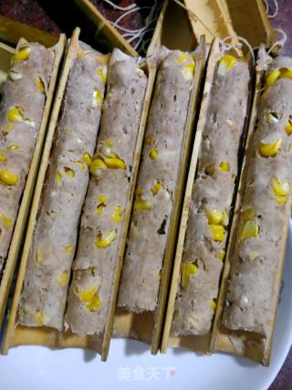 玉米香菇腸（竹筒版）的做法步驟：5