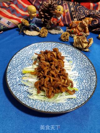 京醬肉絲的做法步驟：10