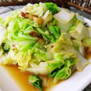 油渣黃芽菜