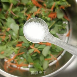 蒸馬齒莧的做法步驟：6