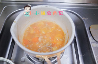 12個月以上番茄土豆牛肉湯的做法步驟：9