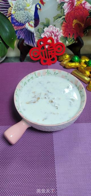 牛奶桃膠的做法步驟：8