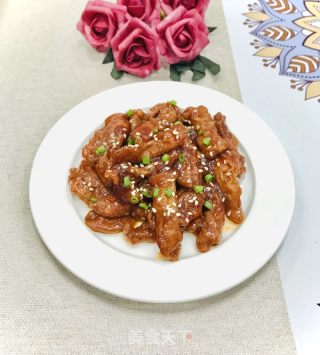 糖醋里脊的做法步驟：12