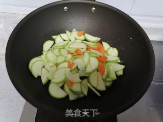 素炒筍瓜的做法步驟：3