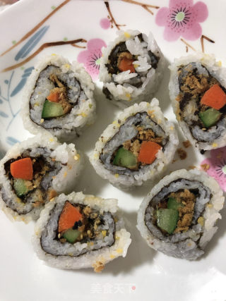 紫菜飯團的做法步驟：9