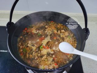 小鍋酸辣米線的做法步驟：13