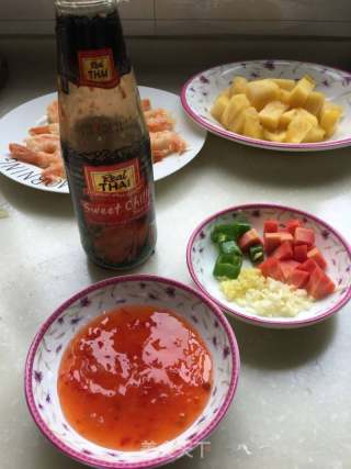 泰式菠蘿蝦的做法步驟：3
