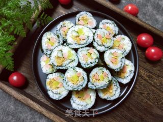 簡易壽司卷的做法步驟：13