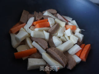 山藥燉牛柳（素食版）的做法步驟：6